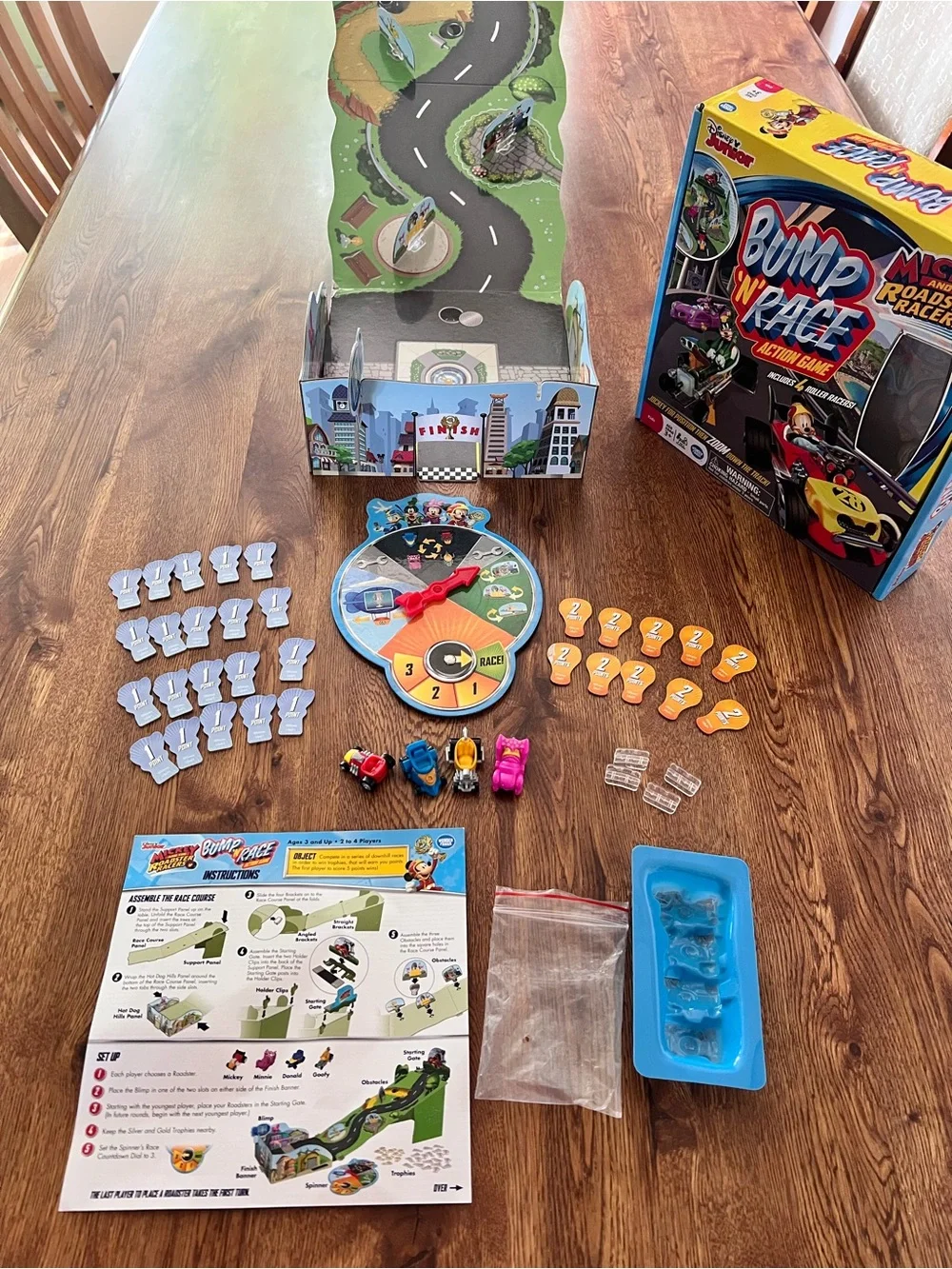 Disney Junior Mickey and the Roadster Racers Bump 'N' Race Action Game